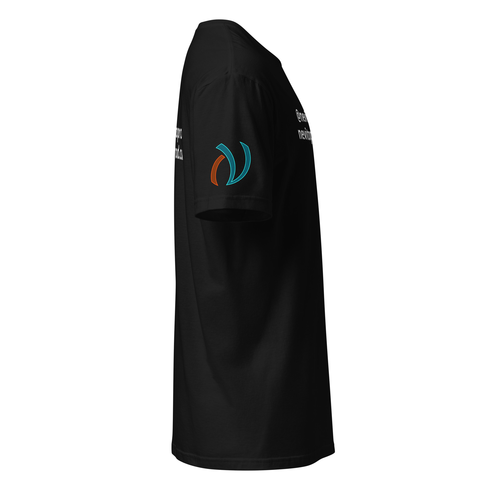 Short-Sleeve Unisex T-Shirt with my Handler and URL - Image 4