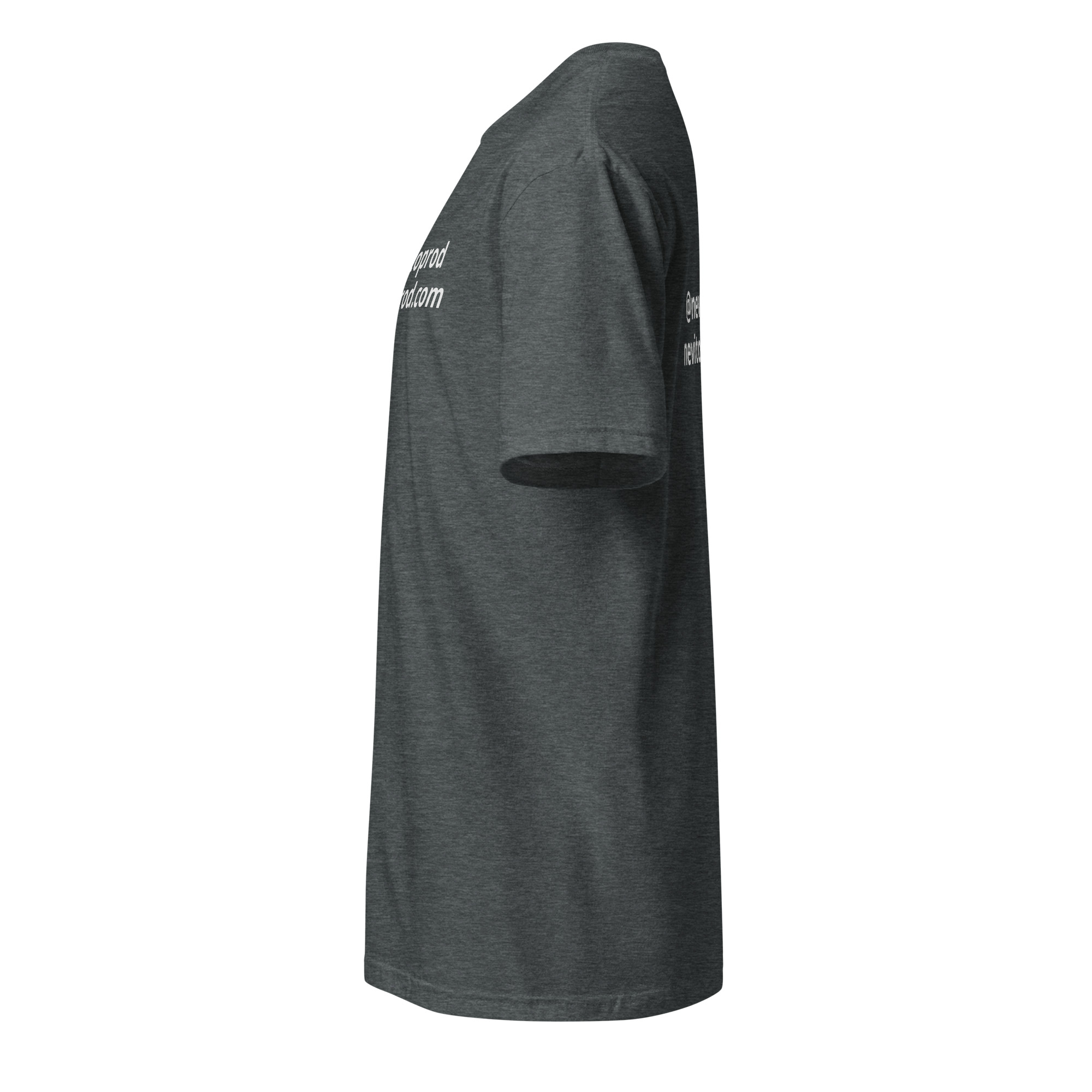 Short-Sleeve Unisex T-Shirt with my Handler and URL - Image 7