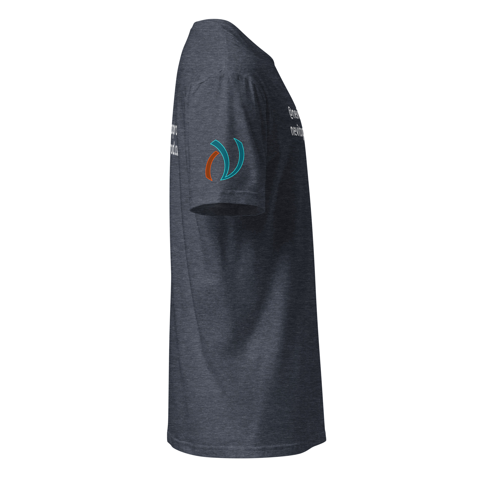 Short-Sleeve Unisex T-Shirt with my Handler and URL - Image 12